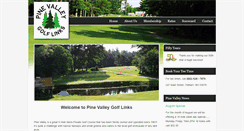 Desktop Screenshot of pinevalleygolflinks.com